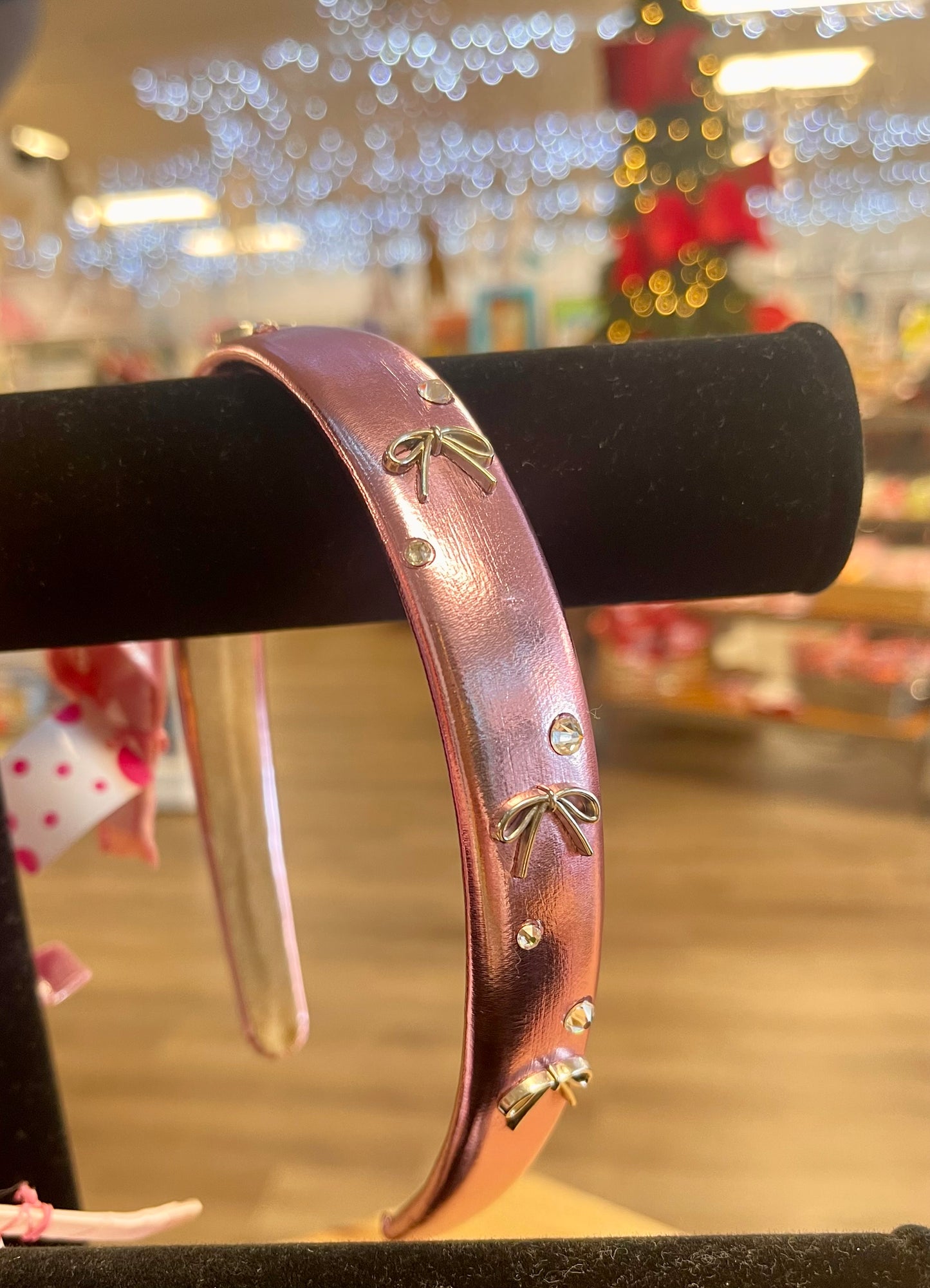 Metallic Headband W Small Bows