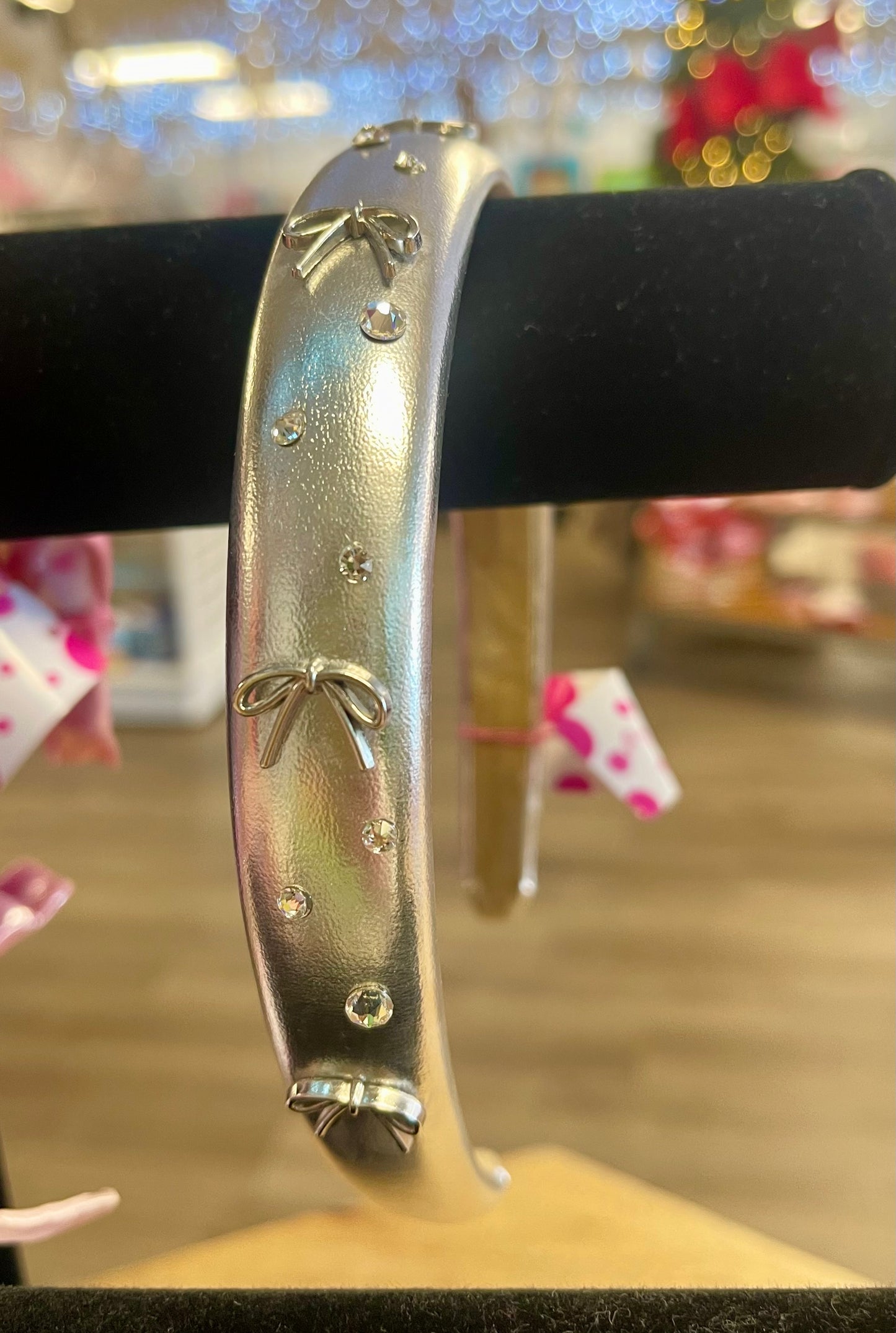 Metallic Headband W Small Bows