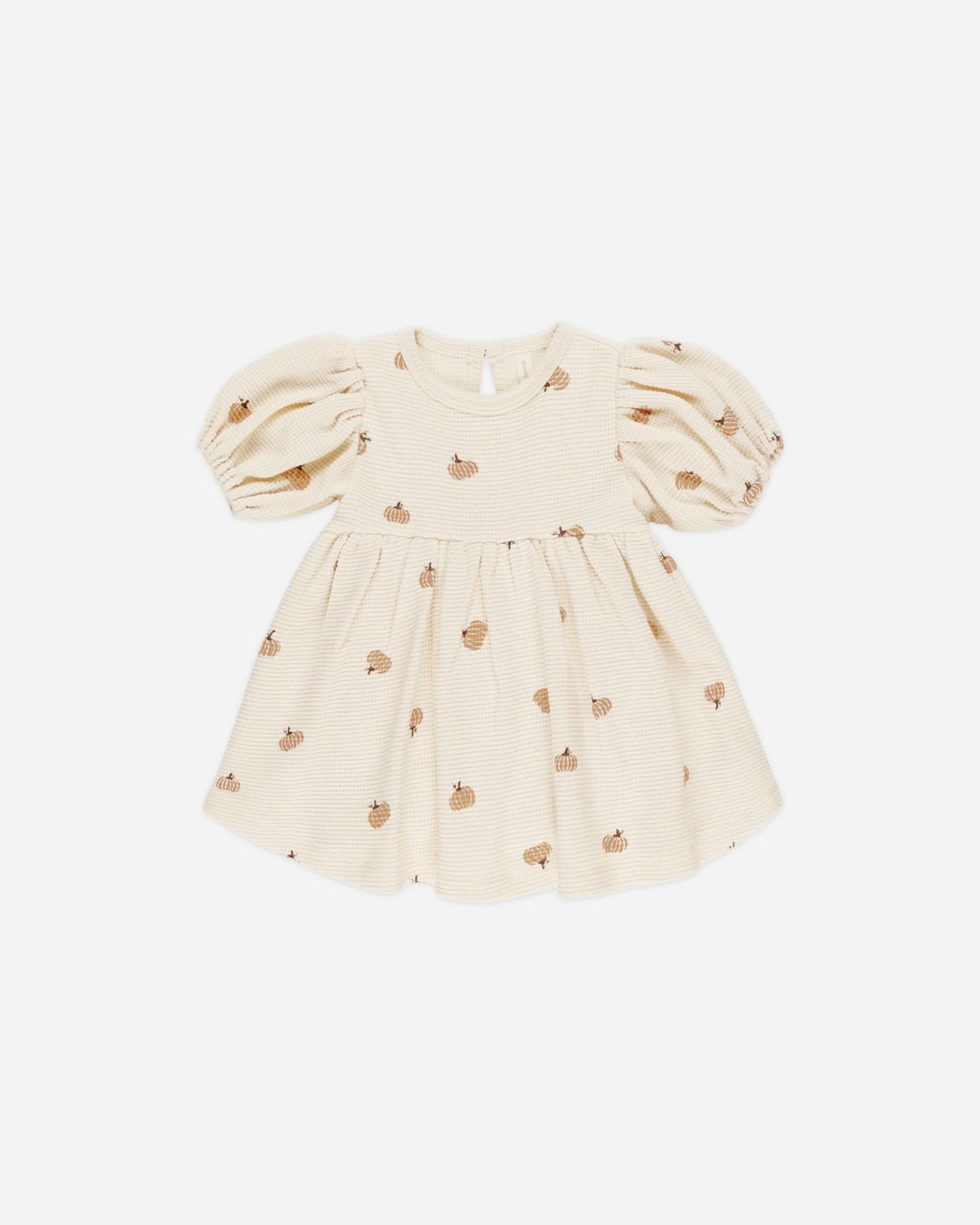 Waffle Babydoll Dress Pumpkins