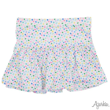 Ditzy Dots Gathered Skort