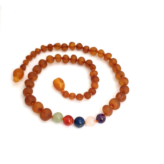 Amber Teething Necklace-1055