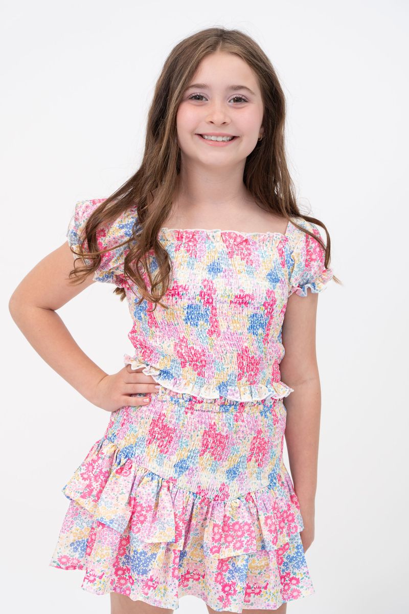 Blooming Ditsy's Skirt Set
