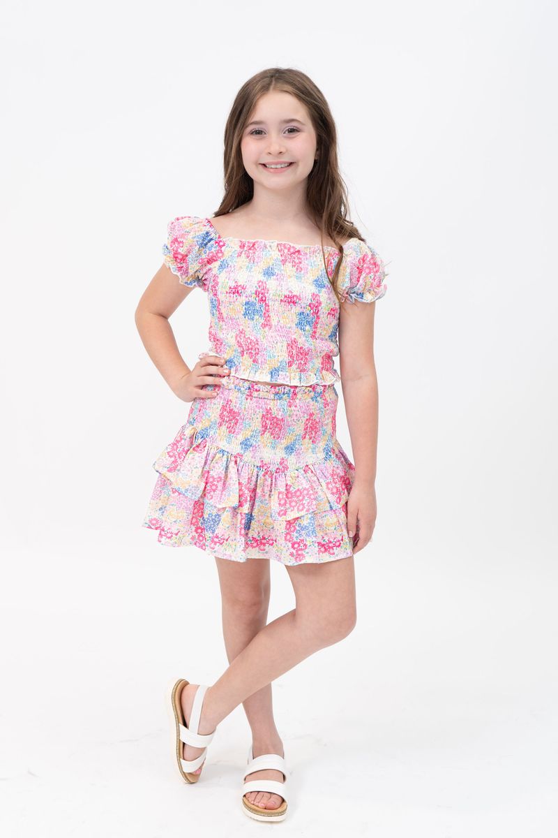 Blooming Ditsy's Skirt Set