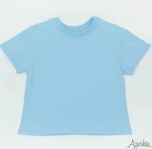 Light Blue Boxy Tee