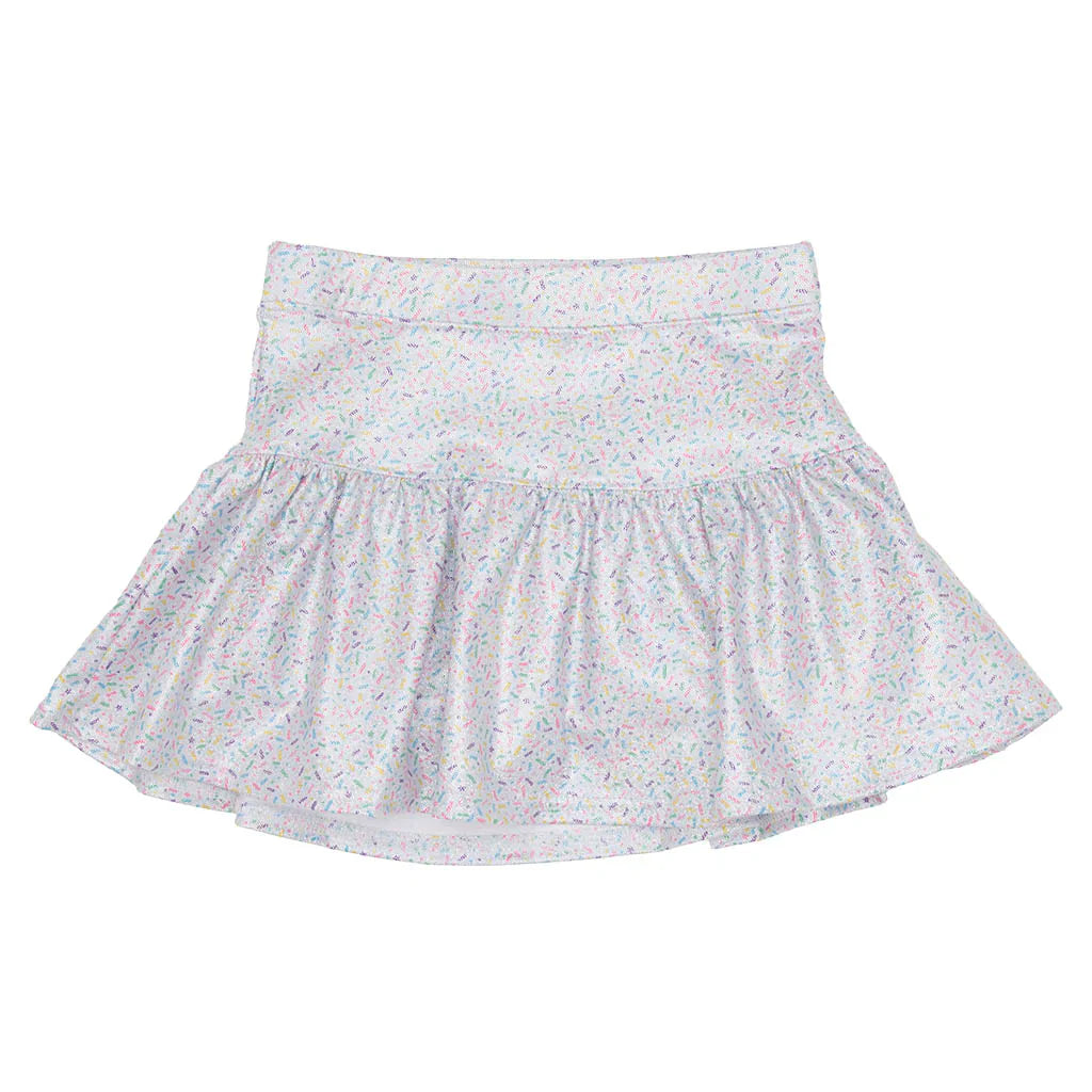 Shimmer Sprinkles Gathered Skort