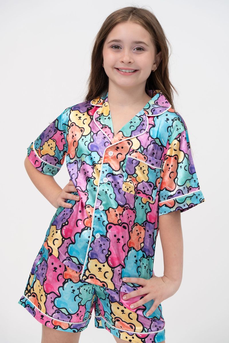 Neon Gummies Pajama Set
