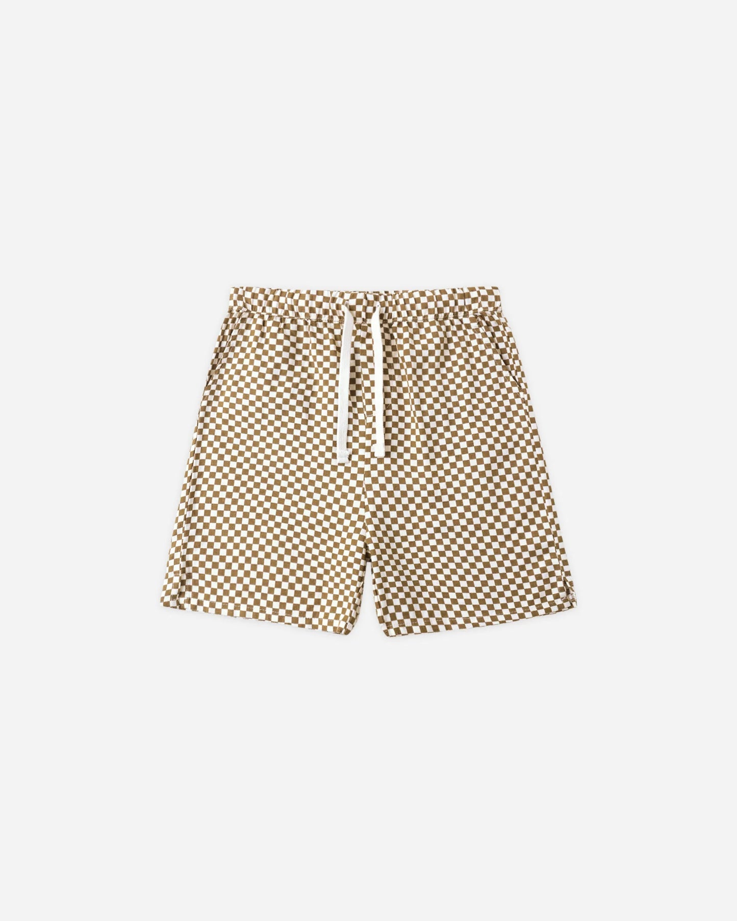 Perry Short Ocre Check