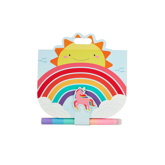 Rainbow Sketchpad And Markers Set