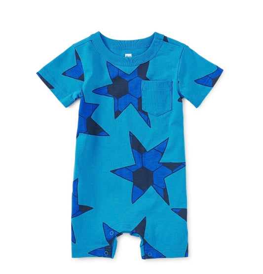 Soccer Stars Pocket Shortie Baby Romper