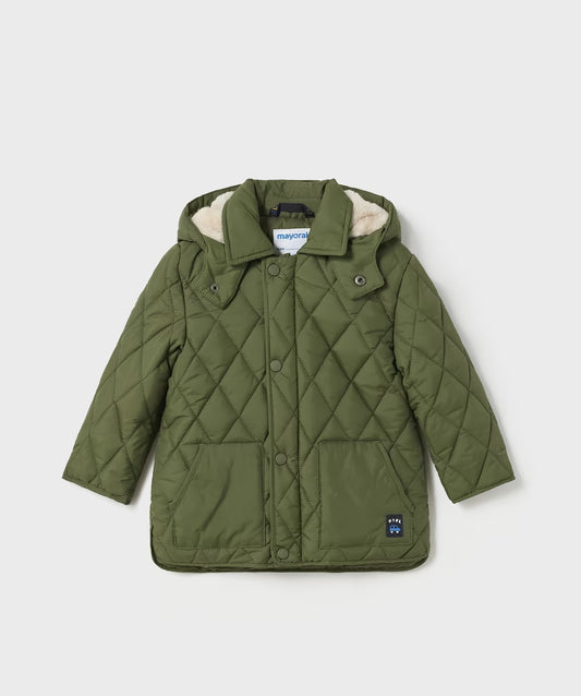 Green Quilted Jacket