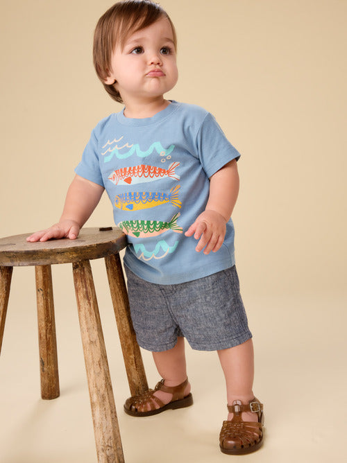 Blue Tide Sardinas del Sur Graphic Tee