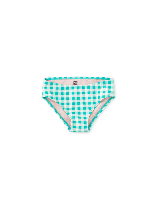 Garden Party Check Bikini Bottoms