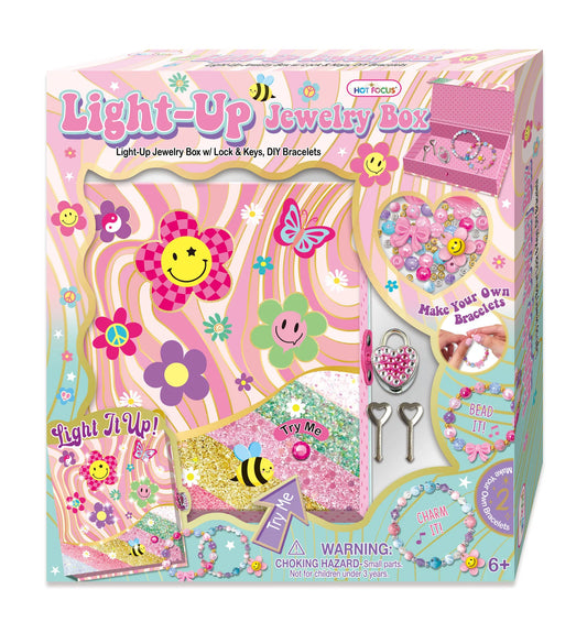 Groovy Flower Light Up Jewelry Box
