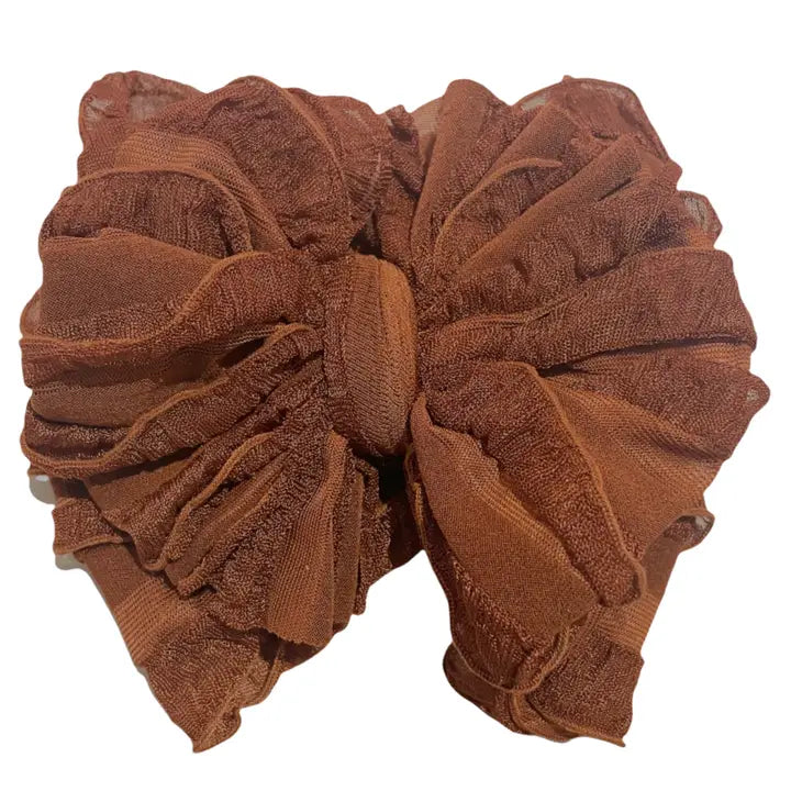 Chestnut Messy Bow