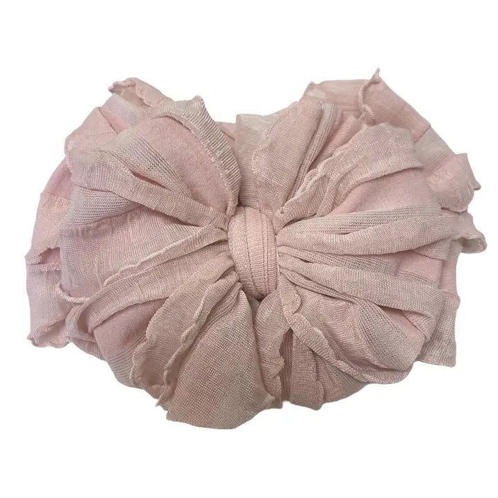 Paris Pink Messy Bow