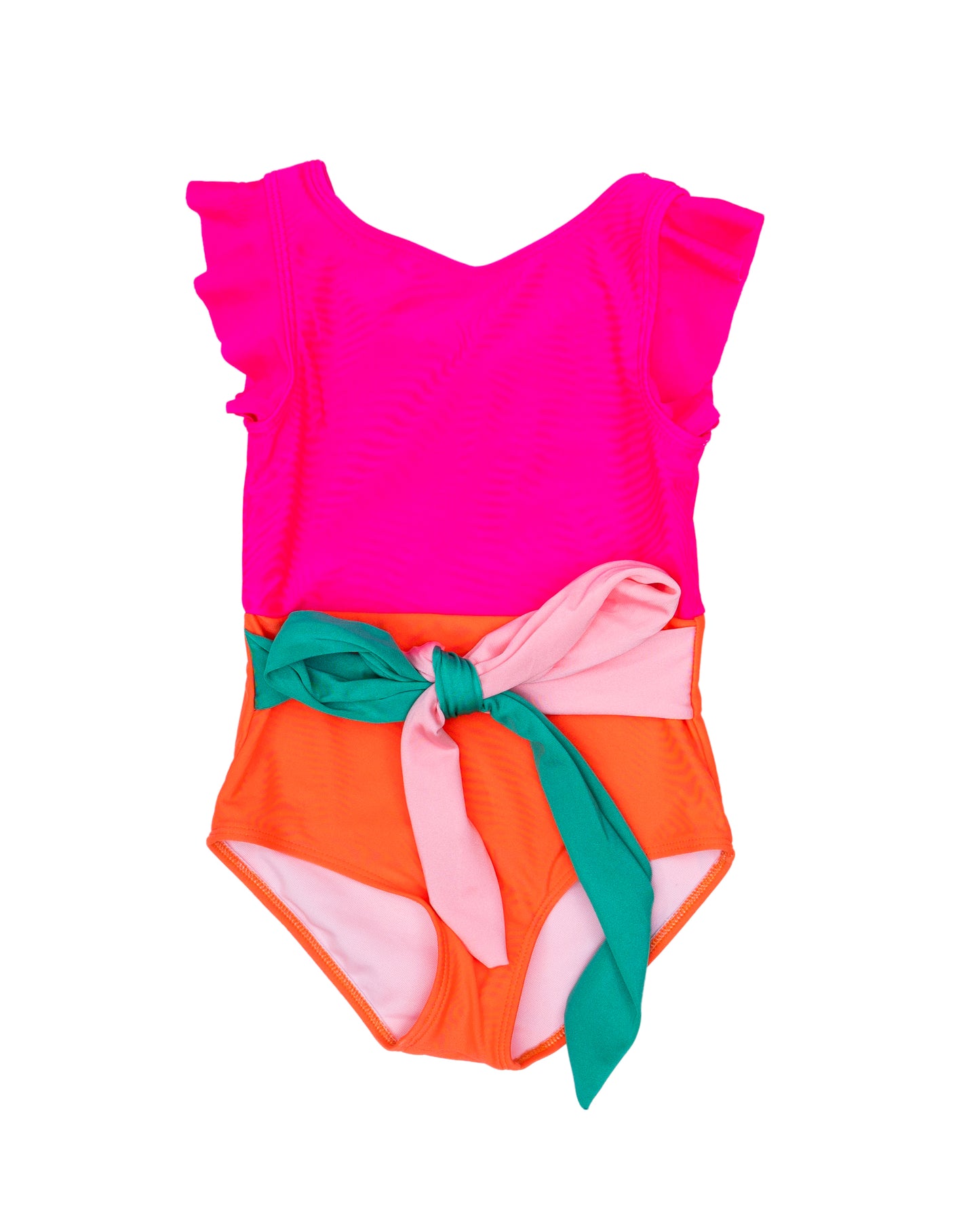 Neon Color Block August Kate Swim