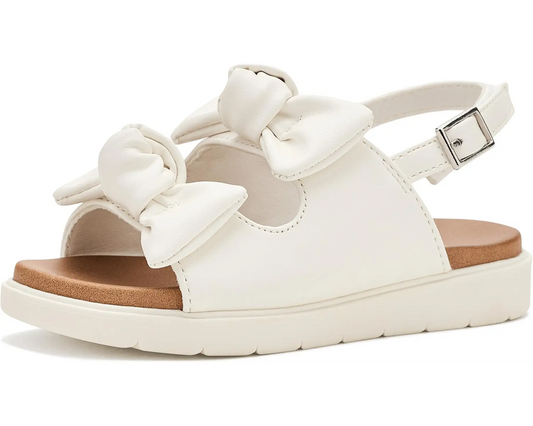 Stefanni White Nappa Sandals