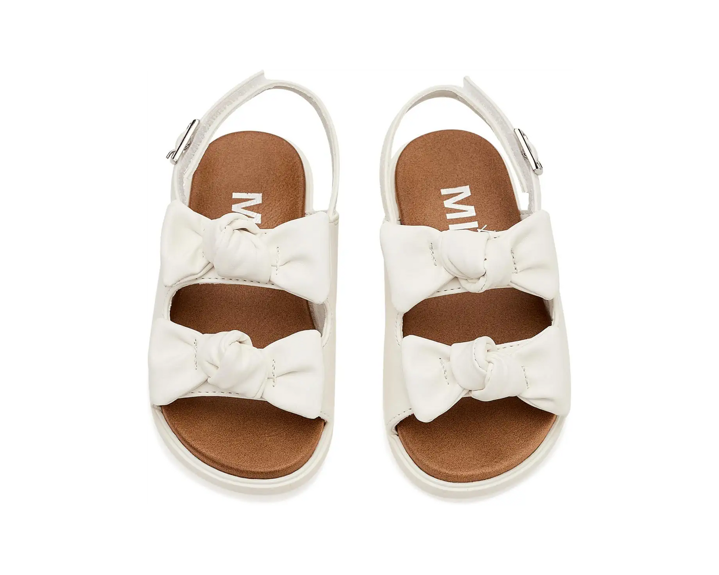 Stefanni White Nappa Sandals