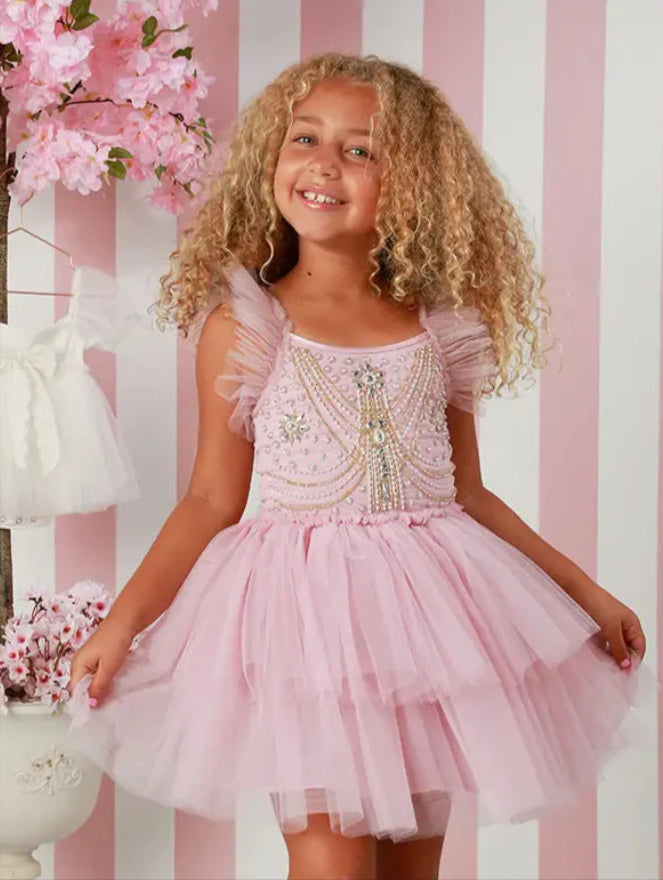 Aurelie Dress in Pink