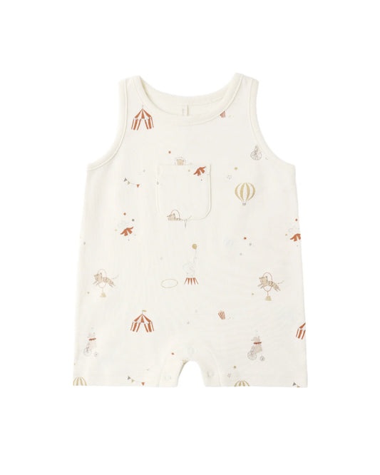 Carnival Sleeveless One-Piece Romper