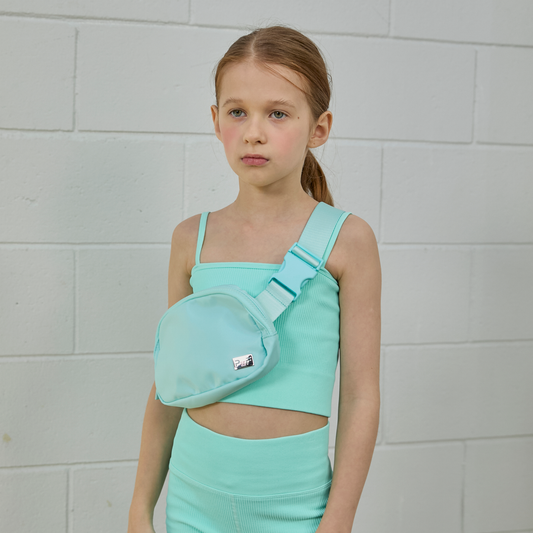 Misty Blue GoMotion Belt Bag
