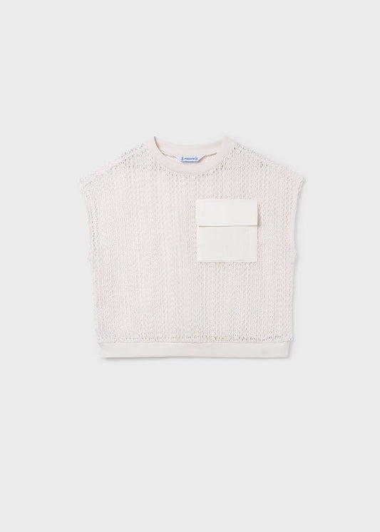 Knit Top w/ Tank Top