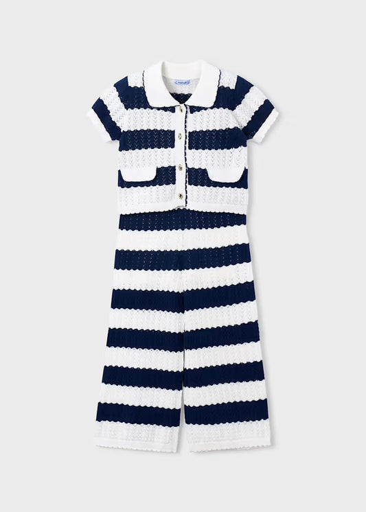 Striped Crochet Set