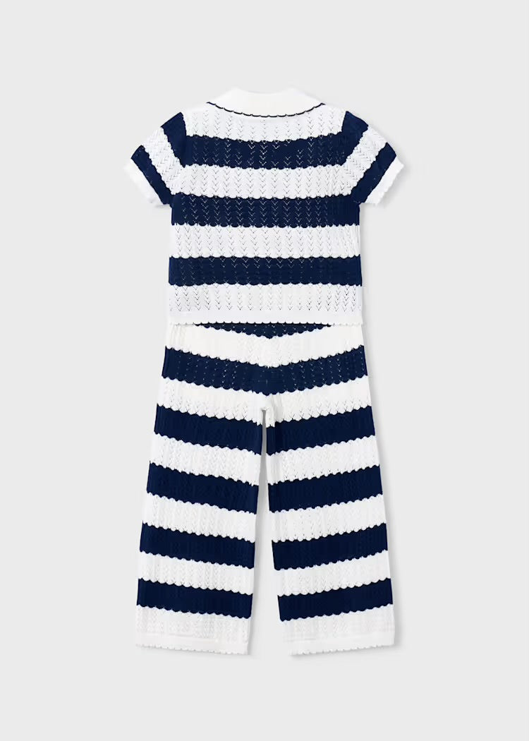 Striped Crochet Set