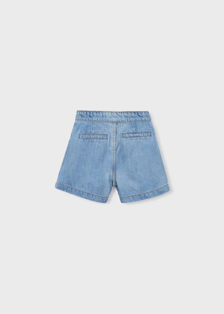 Denim Bermuda Shorts