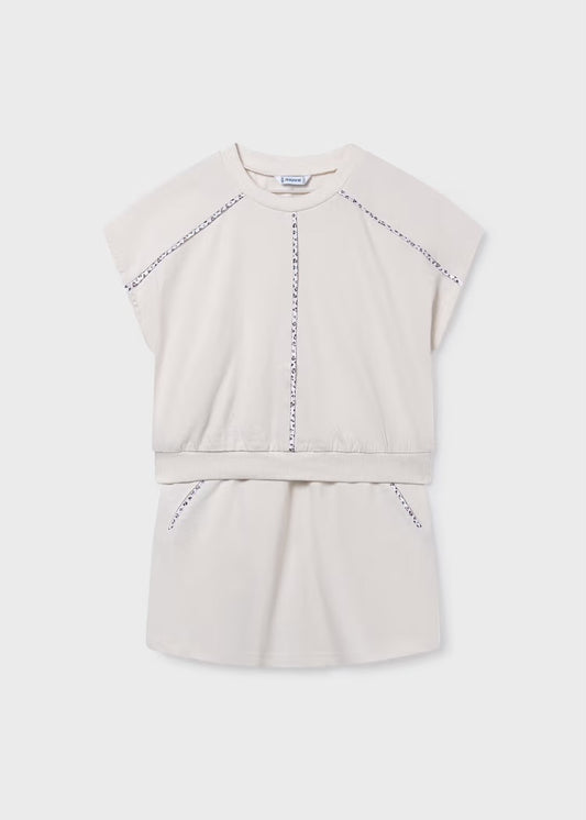 Skirt and Top Set - Bone