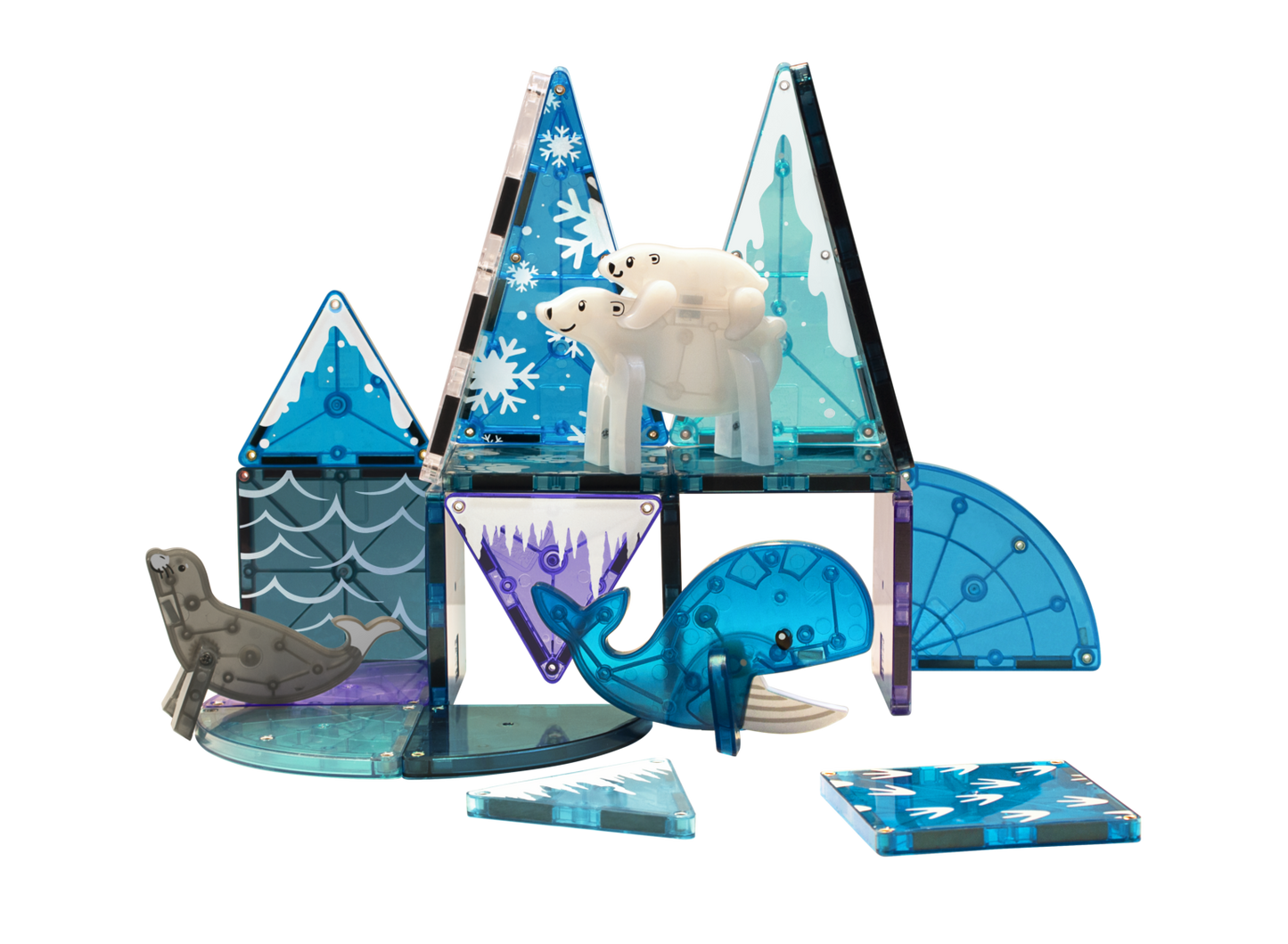 Magna-Tiles Arctic Animals 25-Piece Set