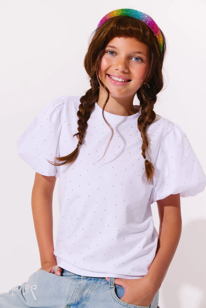 Sparkle Princess Ruffle T-shirt