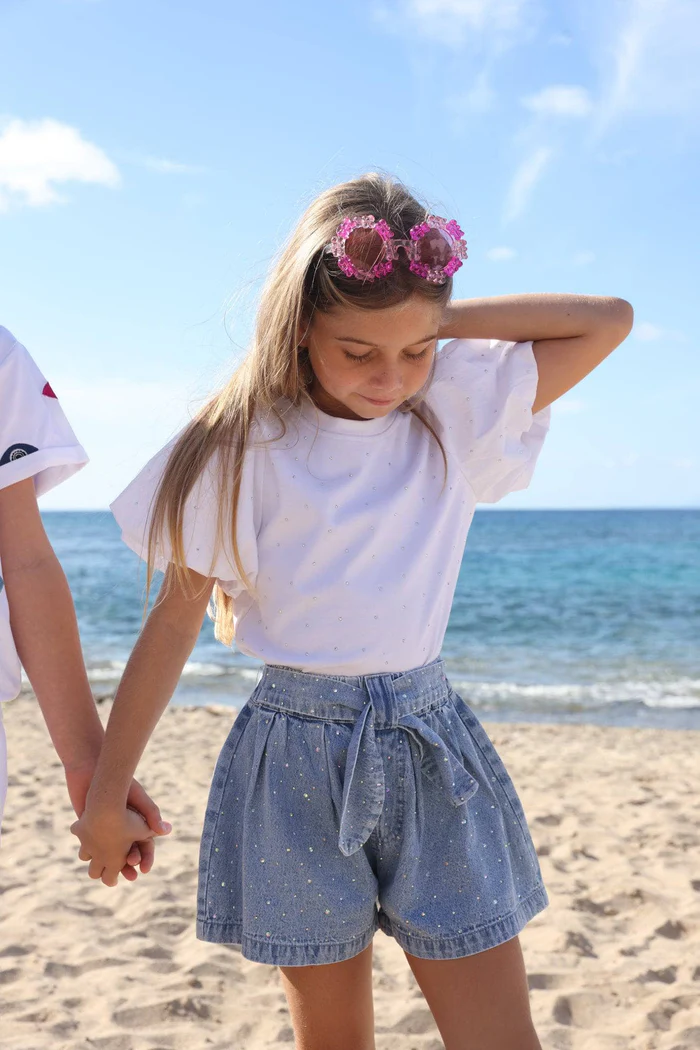 Sparkle Princess Ruffle T-shirt