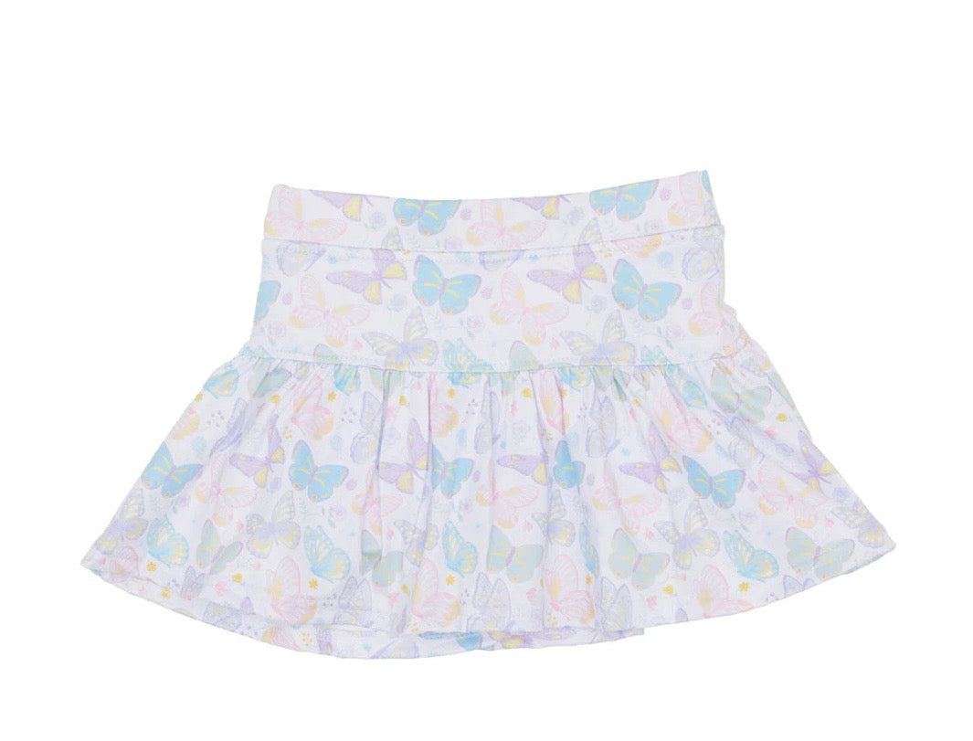 Pretty Butterflies Gathered Skort