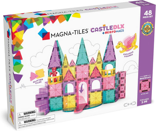 Magna-Tiles Castle DLX 48-Piece Set