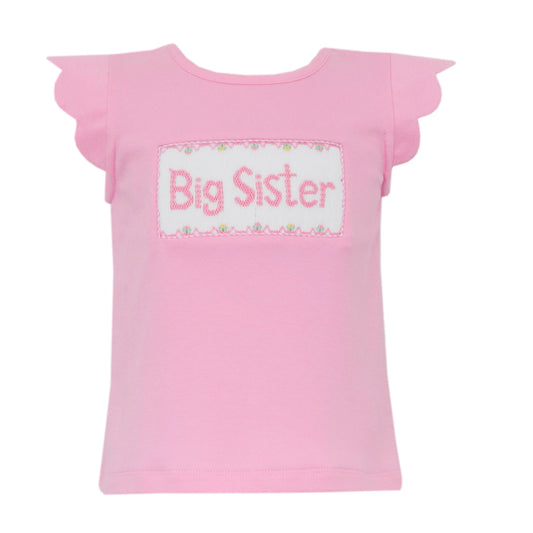 Big Sister Knit Blouse- Pink