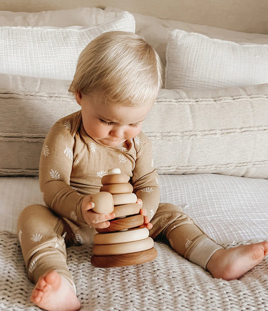 Boho Leaves Convertible Pajama