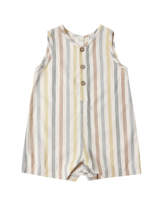 Maverick Romper Valencia Stripe