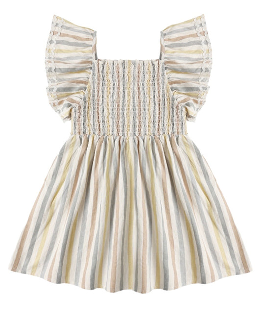 Lindsay Dress Valencia Stripe