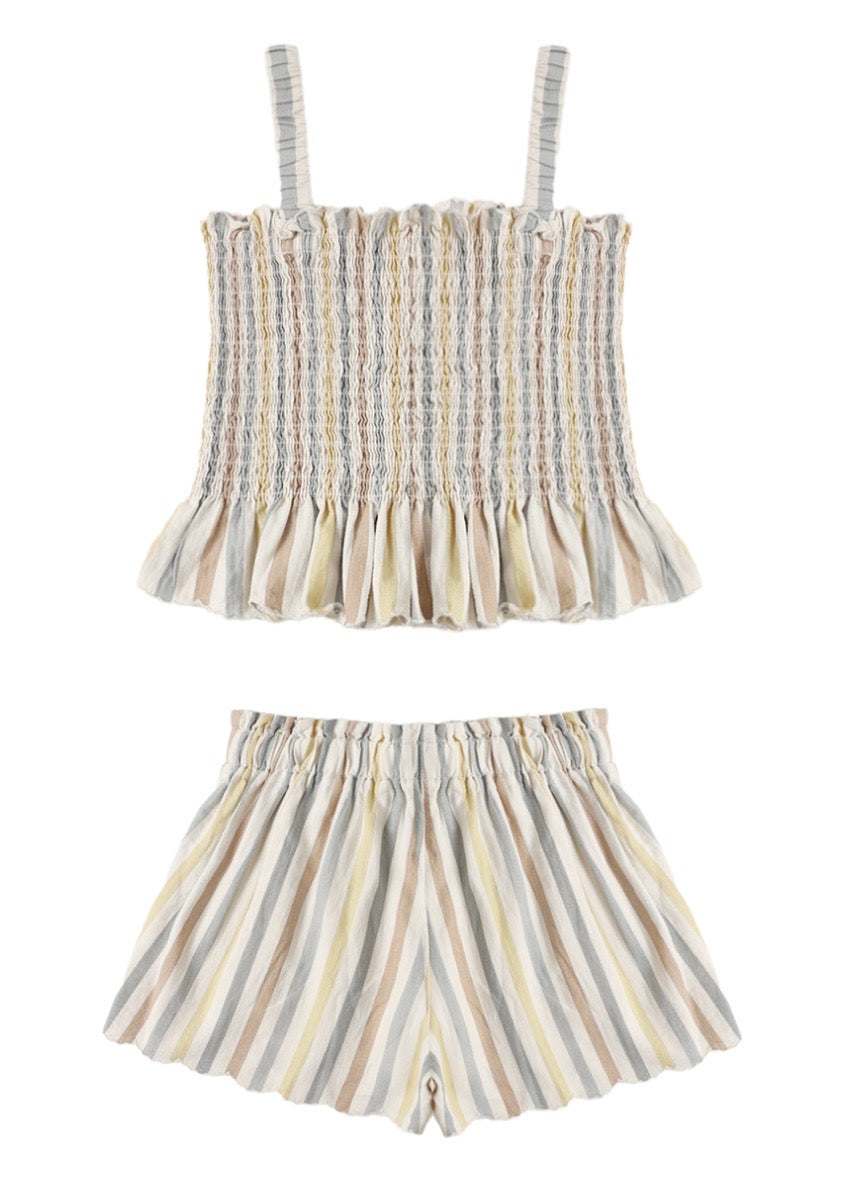 Clara Set Valencia Stripe