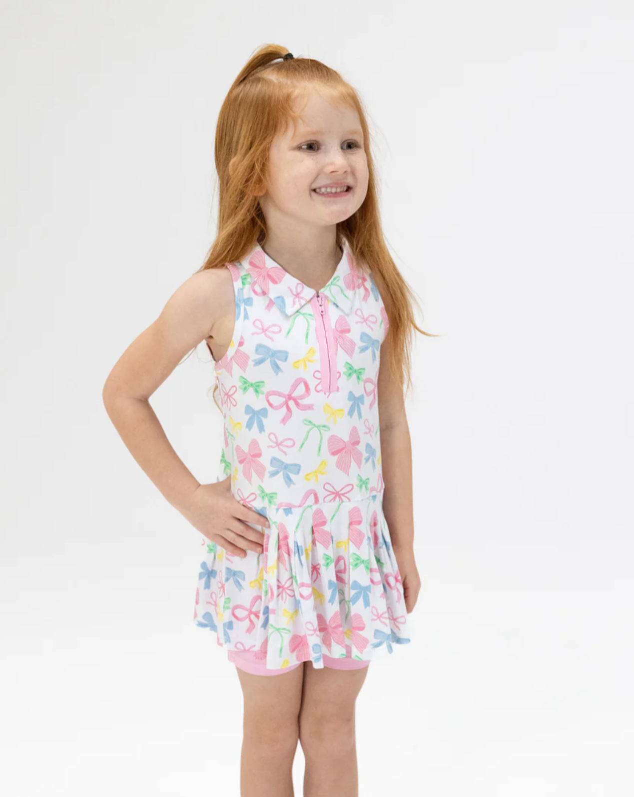 Sweet Bows Tennis Dress w/Short