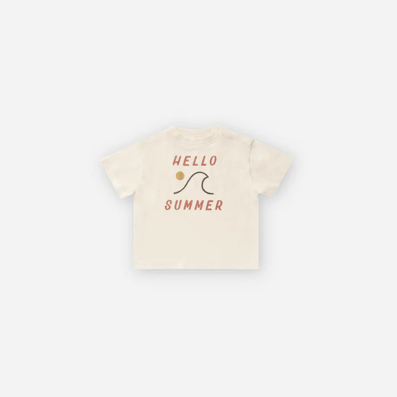 Relaxed Tee Hello Summer