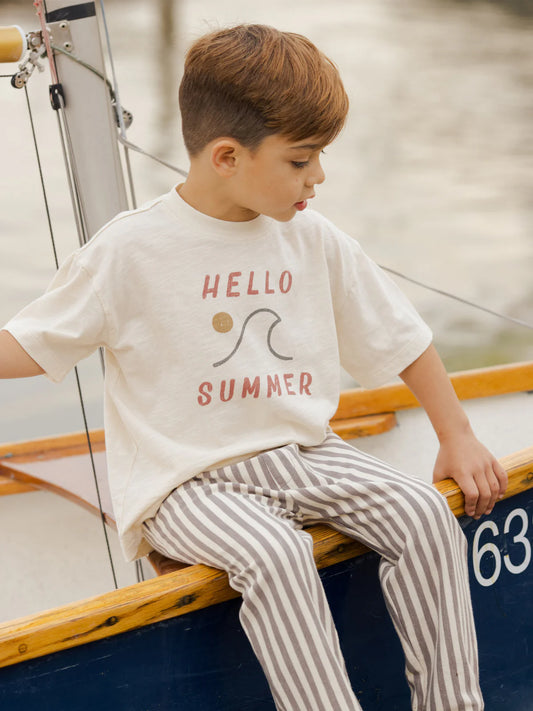 Relaxed Tee Hello Summer