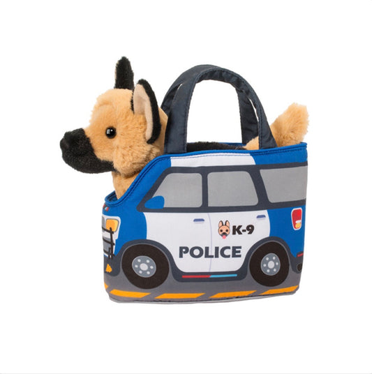Police Car Pet Sak w/ German Shepard