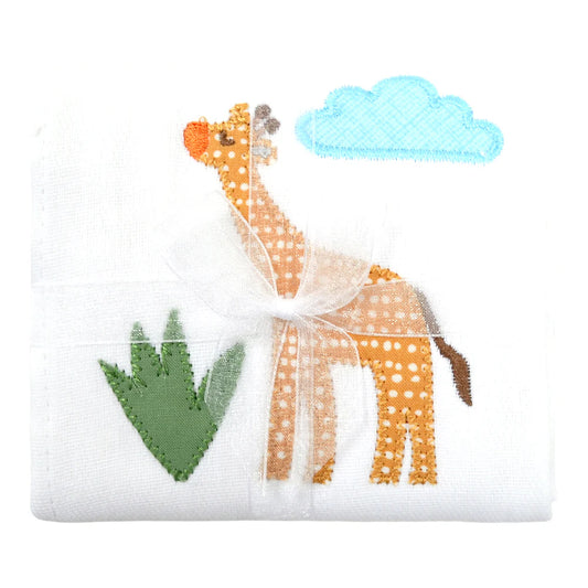 Giraffe Burp Cloth