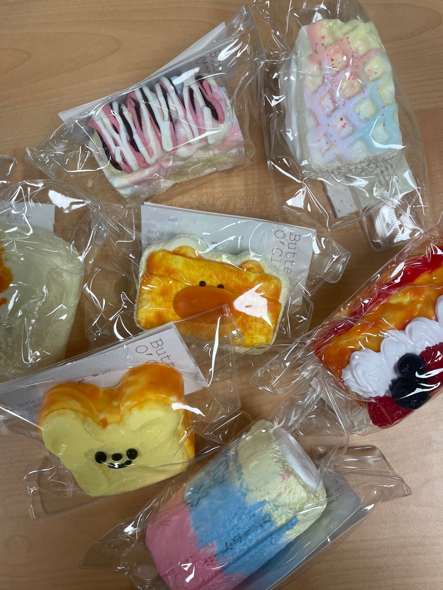 Butter Pastry Squishy - Assorted