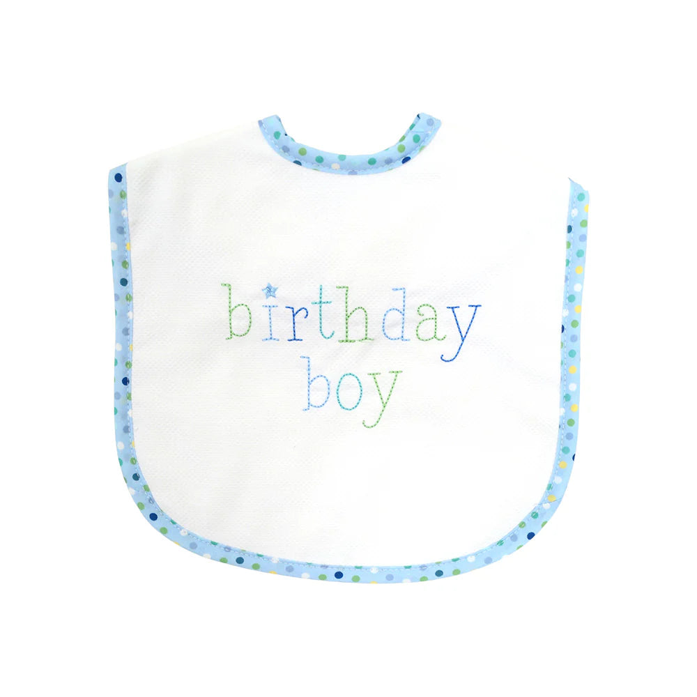 Birthday Boy Toddler Bib