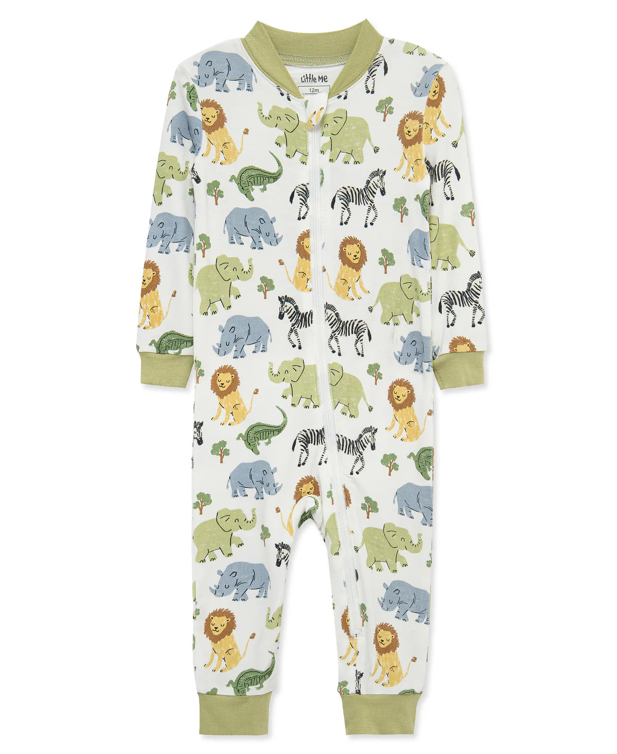 Safari Zip Romper