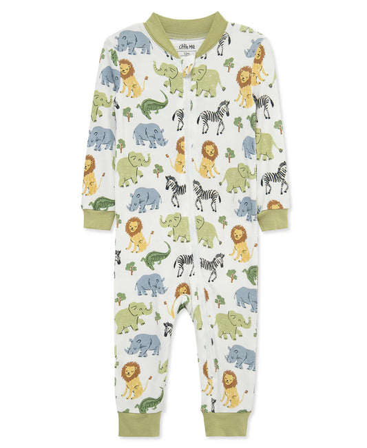 Safari Zip Romper