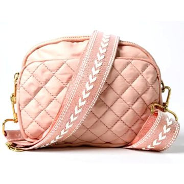 Tate Blush Purse W Blush Heart Strap